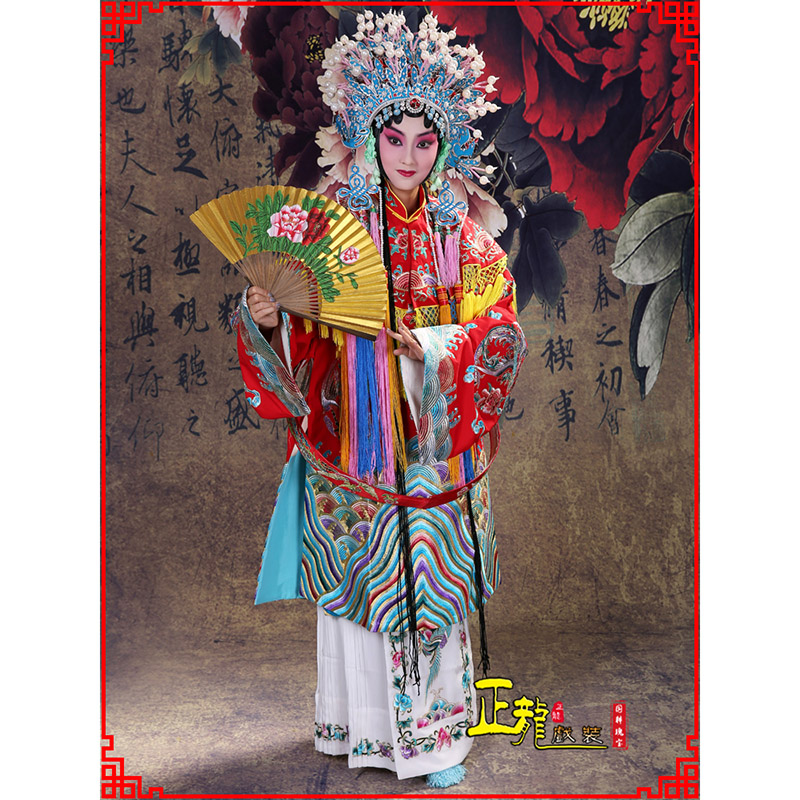 南雄凤袍杨贵妃贵妃醉酒 软绉团凤女蟒